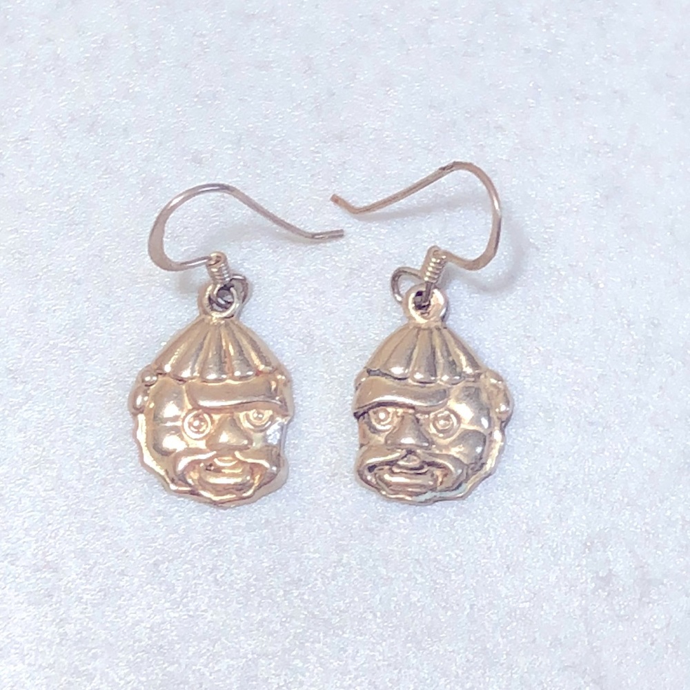 NCAA Georgia Bulldogs Dangle Earrings Sterling 925 Silver